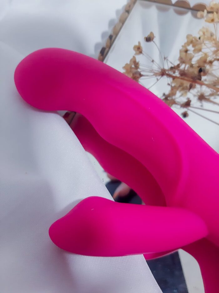 Vibrador Duplo Com Estimulador Clitoris - Imagem 2
