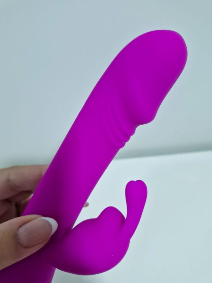 Vibrador Ponto G 30 Vibrações Com Estimulador Clitoriano - Image 2