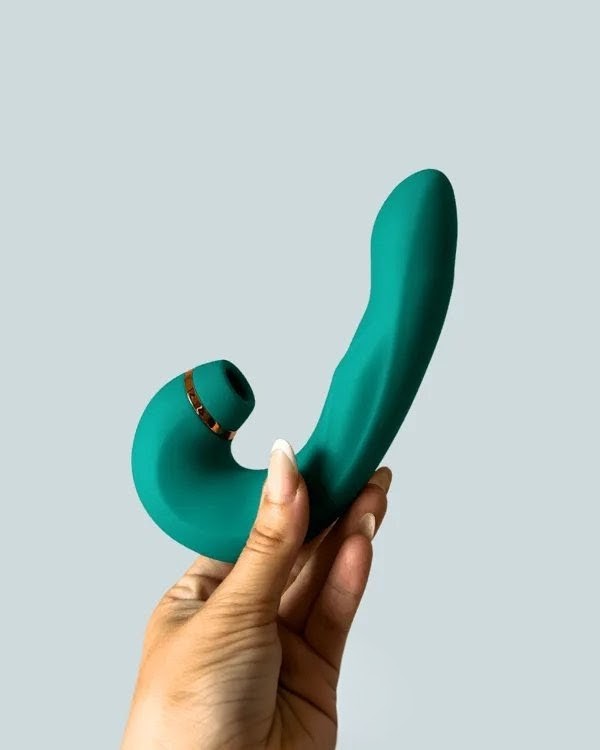 Vibrador com Sugador Frida